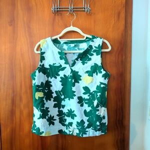 Floral Sleeveless Top